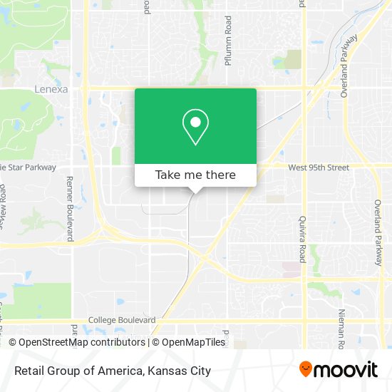 Retail Group of America map