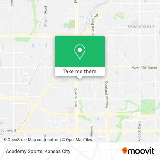 Academy Sports map