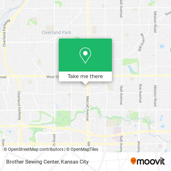 Brother Sewing Center map