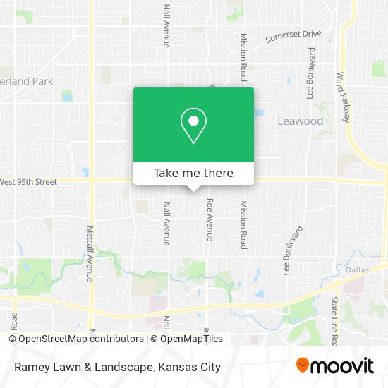 Ramey Lawn & Landscape map