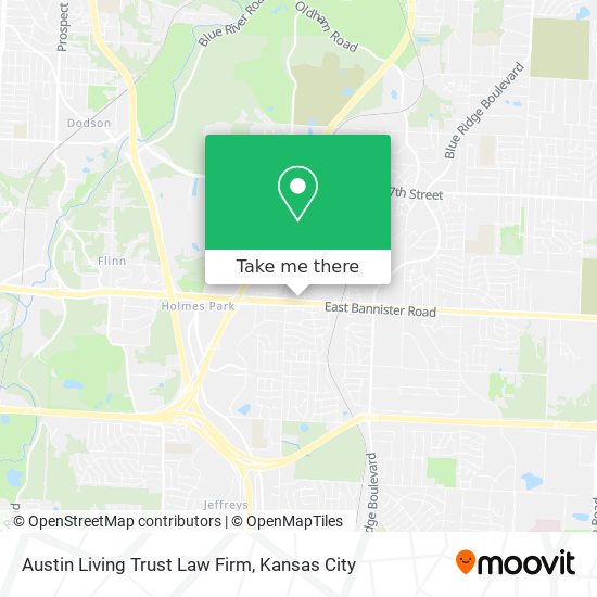 Austin Living Trust Law Firm map