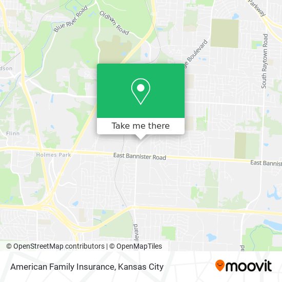 American Family Insurance map