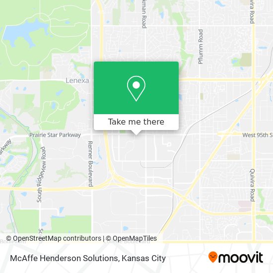 McAffe Henderson Solutions map