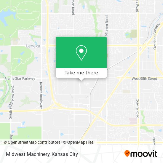 Mapa de Midwest Machinery