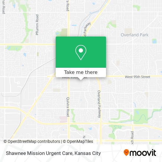 Mapa de Shawnee Mission Urgent Care