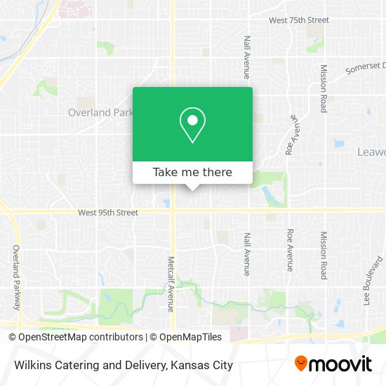 Wilkins Catering and Delivery map