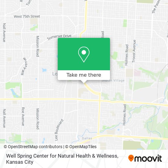 Mapa de Well Spring Center for Natural Health & Wellness