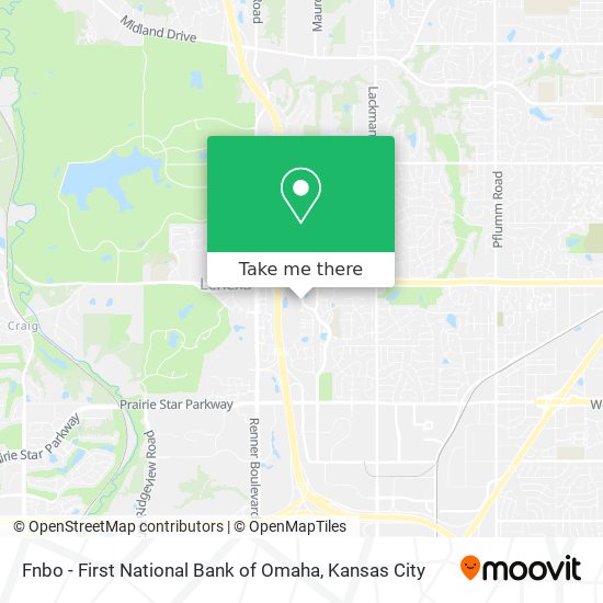 Mapa de Fnbo - First National Bank of Omaha