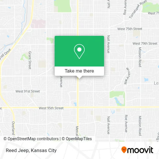 Reed Jeep map