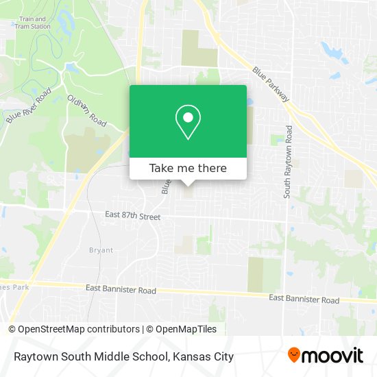 Raytown South Middle School map
