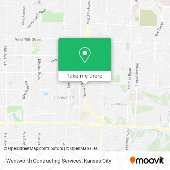 Wentworth Contracting Services map