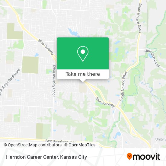 Herndon Career Center map