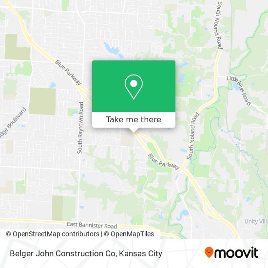 Belger John Construction Co map