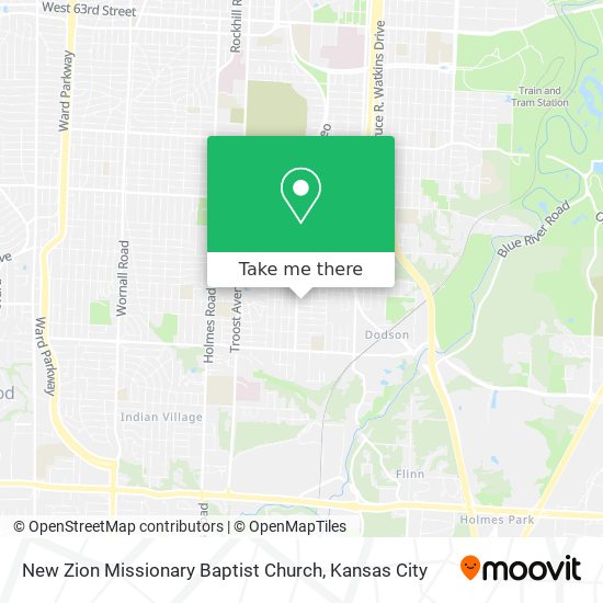 Mapa de New Zion Missionary Baptist Church