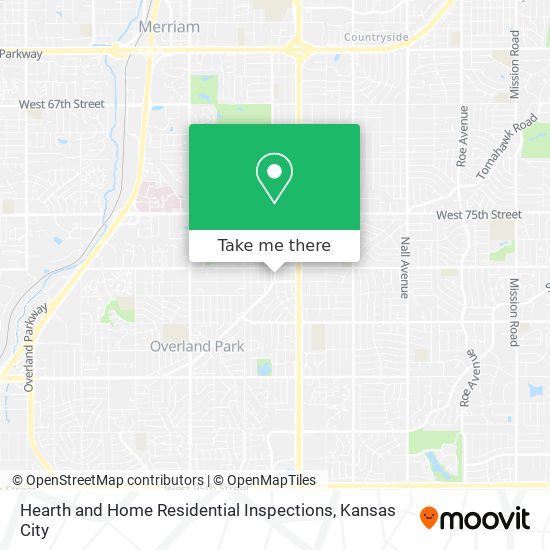 Hearth and Home Residential Inspections map