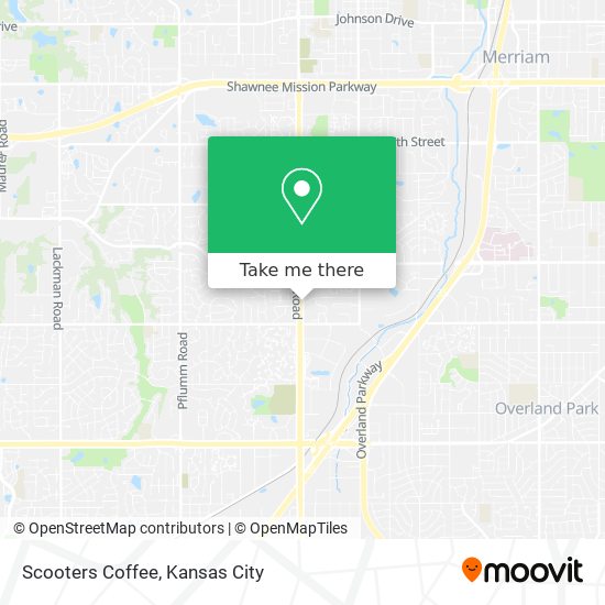 Scooters Coffee map