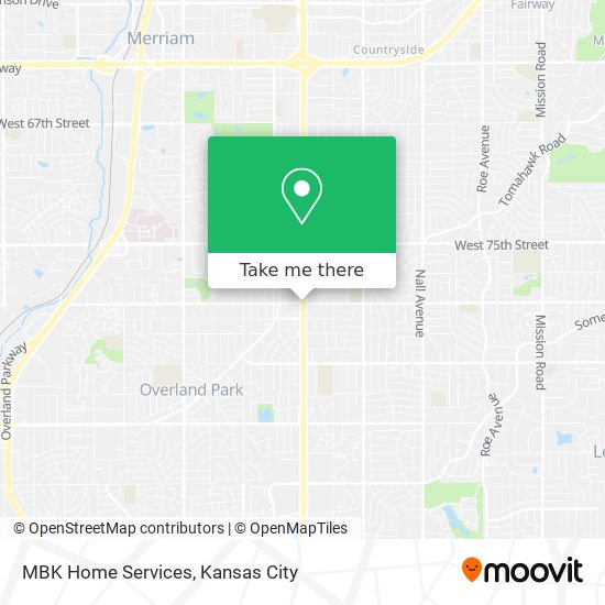 Mapa de MBK Home Services
