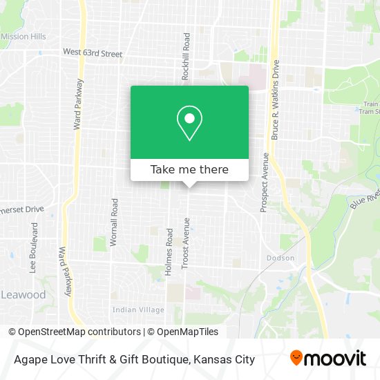 Agape Love Thrift & Gift Boutique map