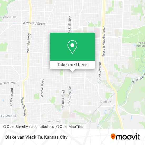 Blake van Vleck Ta map