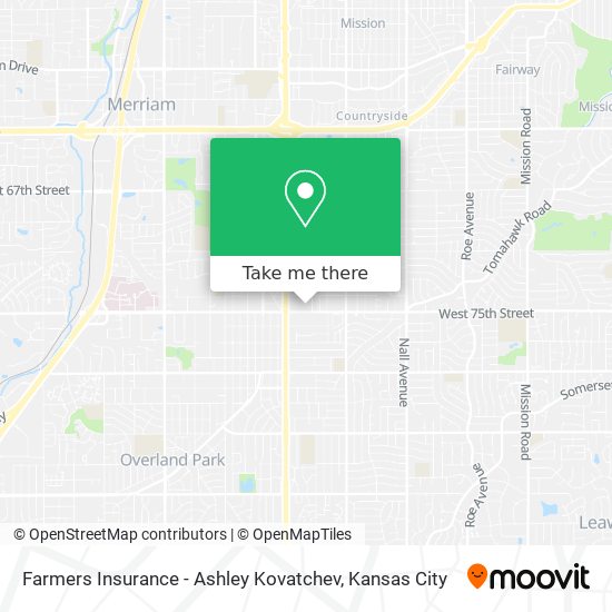 Mapa de Farmers Insurance - Ashley Kovatchev