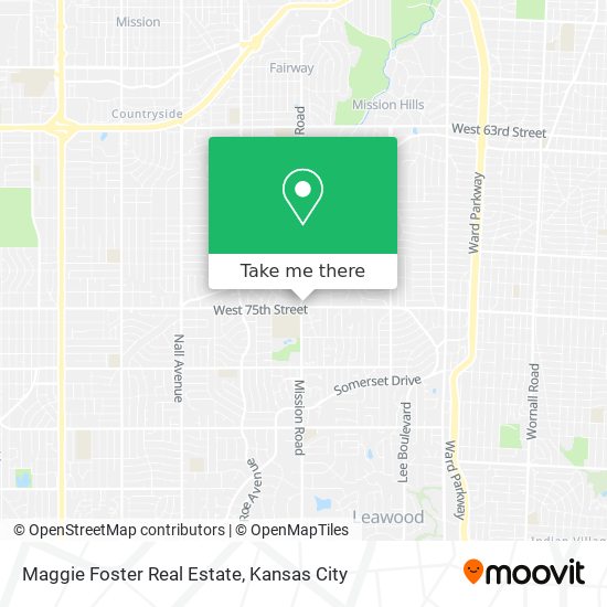 Maggie Foster Real Estate map