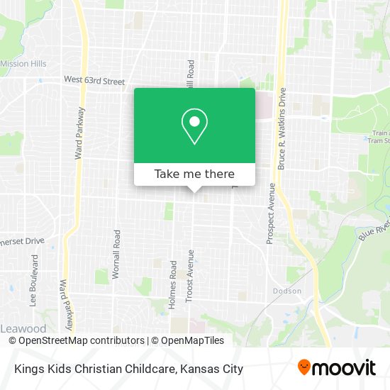 Kings Kids Christian Childcare map