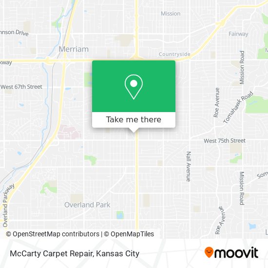 Mapa de McCarty Carpet Repair