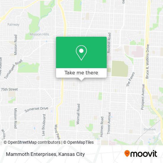 Mapa de Mammoth Enterprises