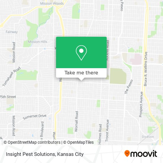 Insight Pest Solutions map