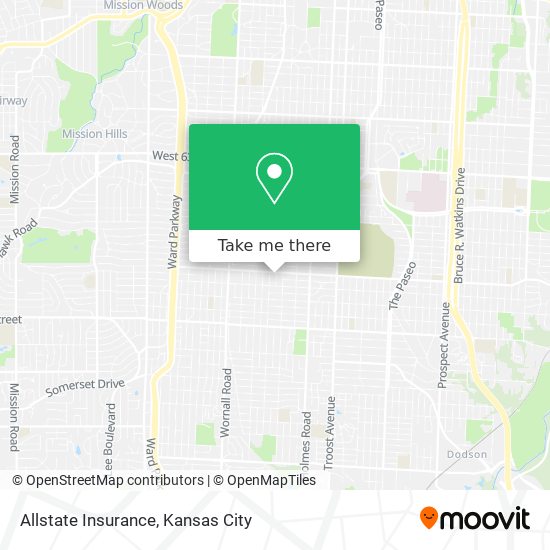 Allstate Insurance map