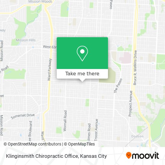 Mapa de Klinginsmith Chiropractic Office