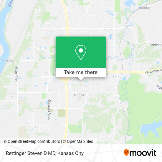Mapa de Rettinger Steven D MD