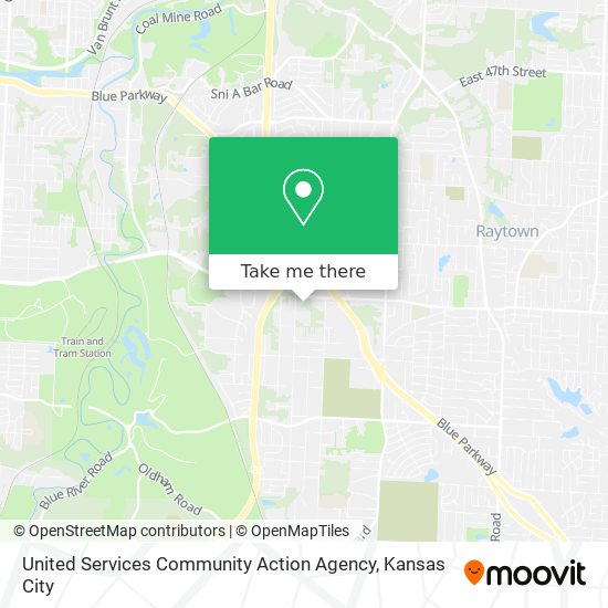 United Services Community Action Agency map