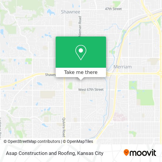 Asap Construction and Roofing map