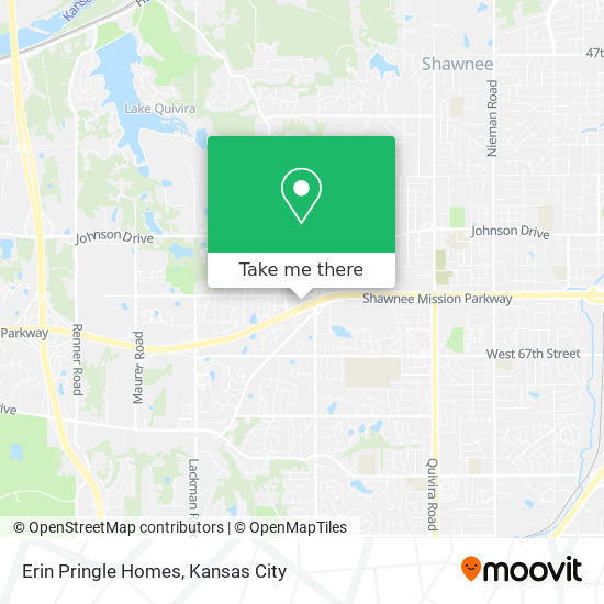 Mapa de Erin Pringle Homes