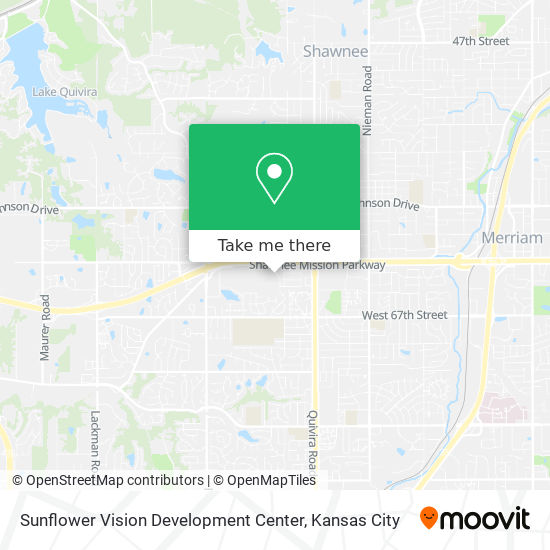 Sunflower Vision Development Center map