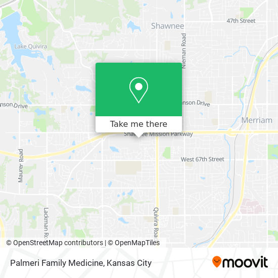 Palmeri Family Medicine map