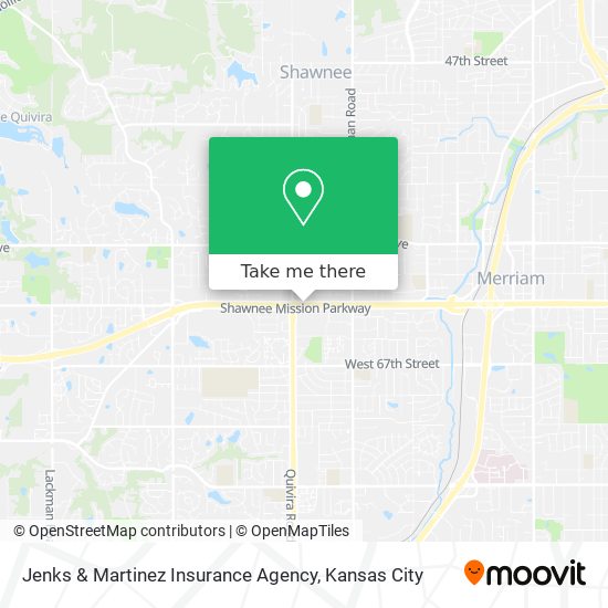 Jenks & Martinez Insurance Agency map