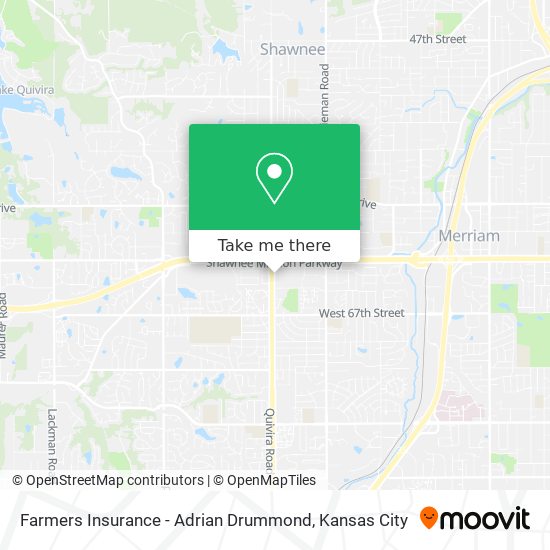 Mapa de Farmers Insurance - Adrian Drummond