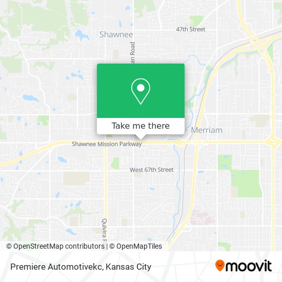 Premiere Automotivekc map