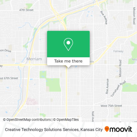 Mapa de Creative Technology Solutions Services