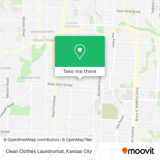 Clean Clothes Laundromat map