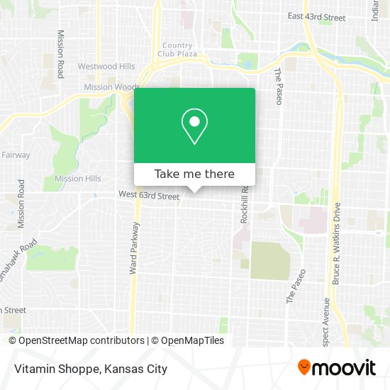 Vitamin Shoppe map