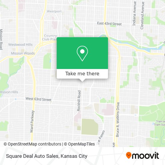 Square Deal Auto Sales map