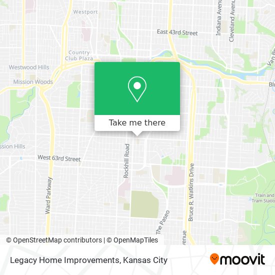 Legacy Home Improvements map