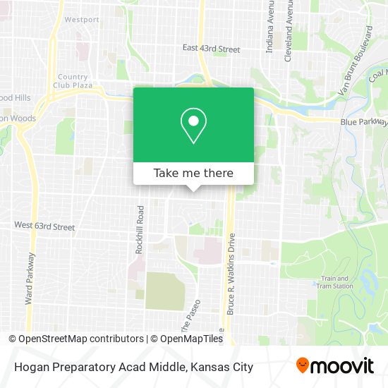 Mapa de Hogan Preparatory Acad Middle