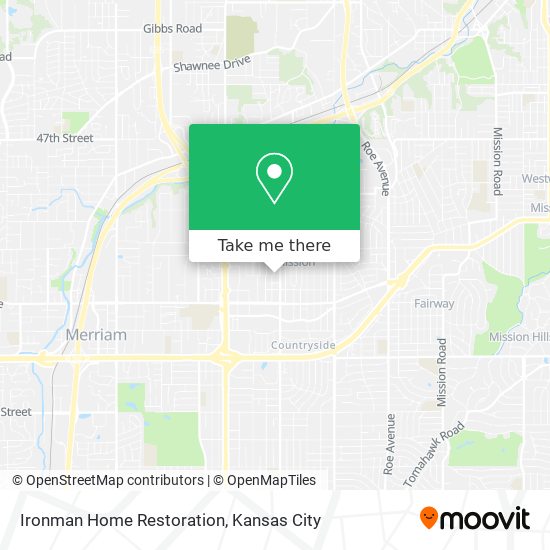 Ironman Home Restoration map