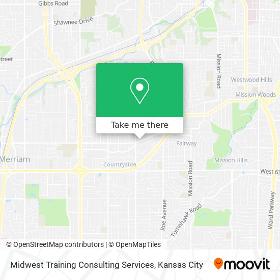 Mapa de Midwest Training Consulting Services