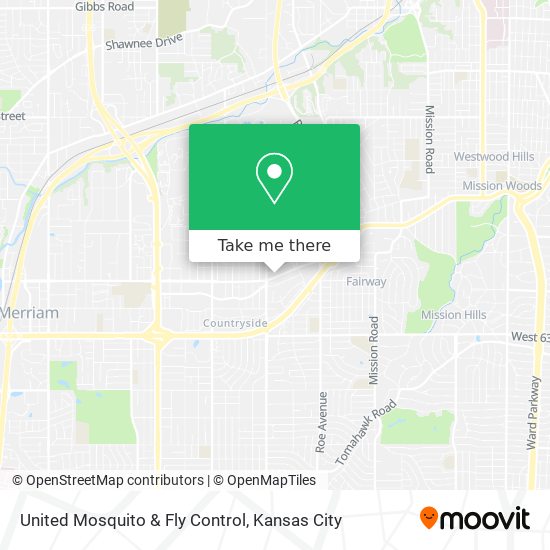Mapa de United Mosquito & Fly Control