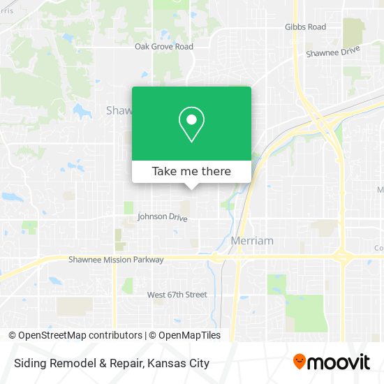 Siding Remodel & Repair map